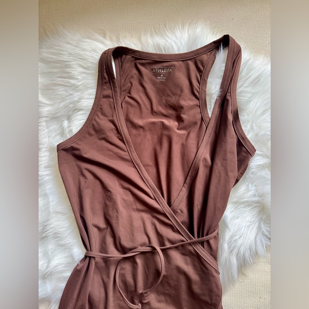Athleta wrap dress